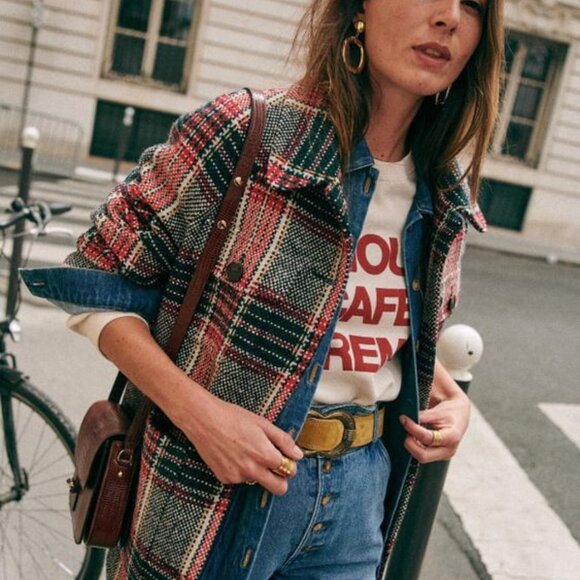 Sézane Izaac Coat - Picture 2 of 16